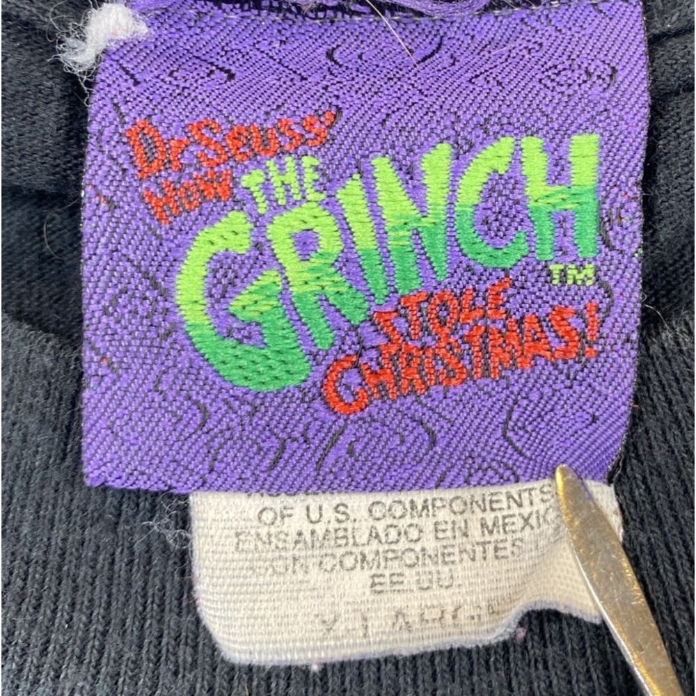 Vintage How The Grinch Stole Christmas Who-Venile Delinquent T-Shirt Size XL - Picture 5 of 6